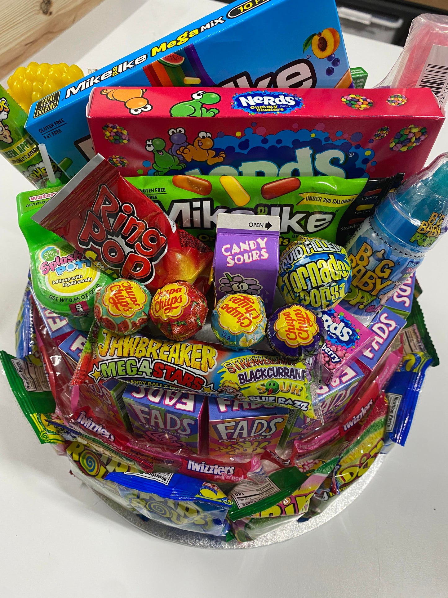 Small Deluxe Candy Cake