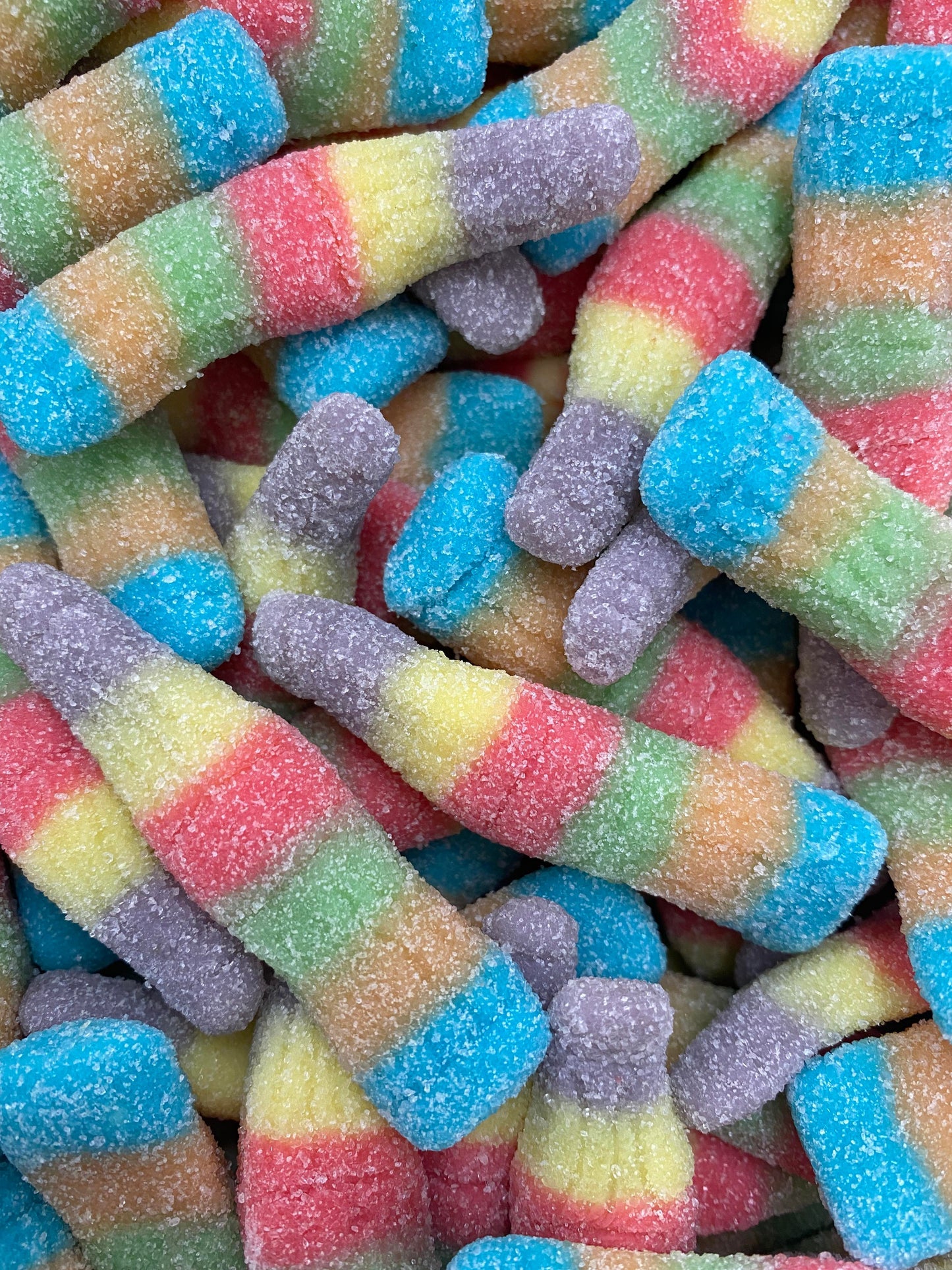 Sour Rainbow Bottles