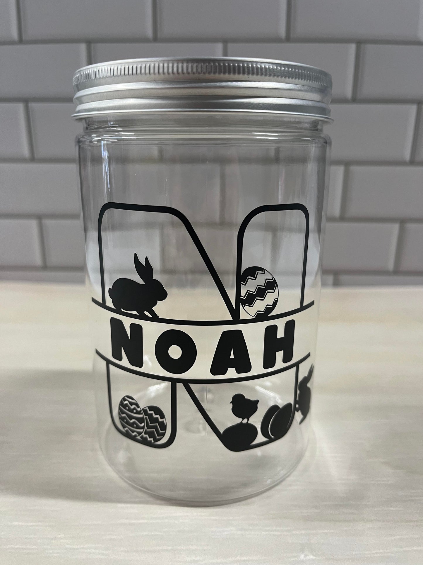 Personalised Easter Jars