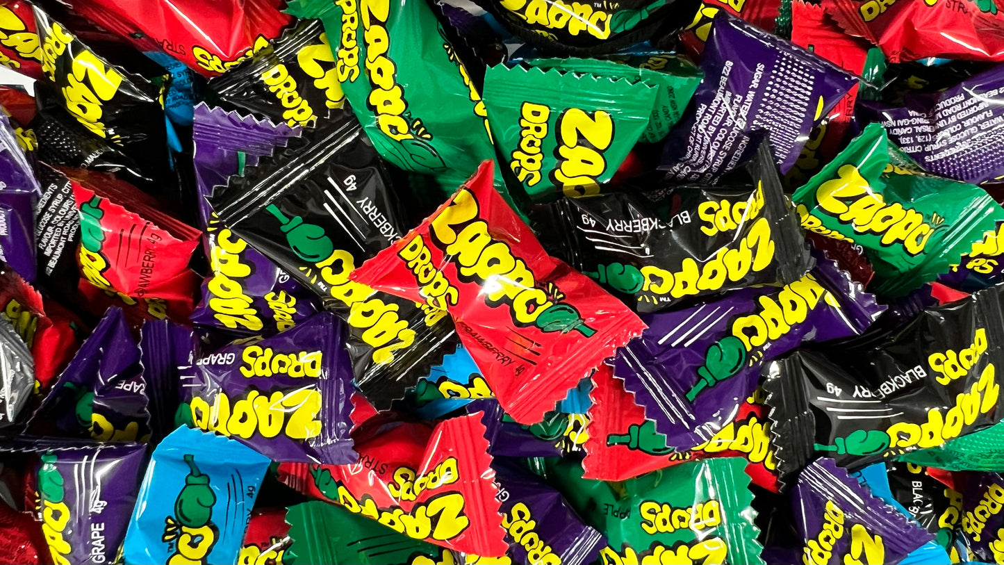 Zappo Sour Drops Bag of 25