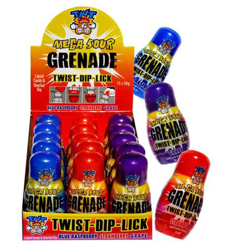 TNT Mega Sour Grenade