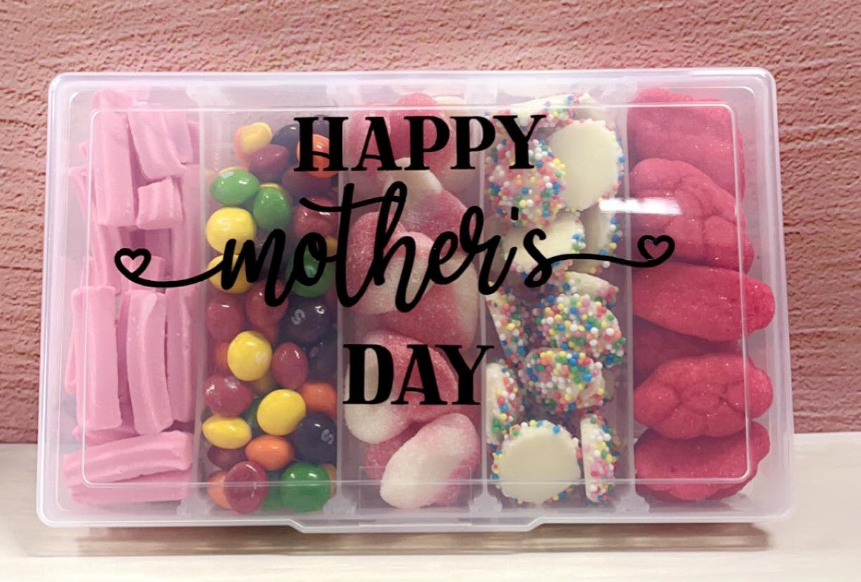 Mother's Day 5 Compartment Box- read description when ordering.