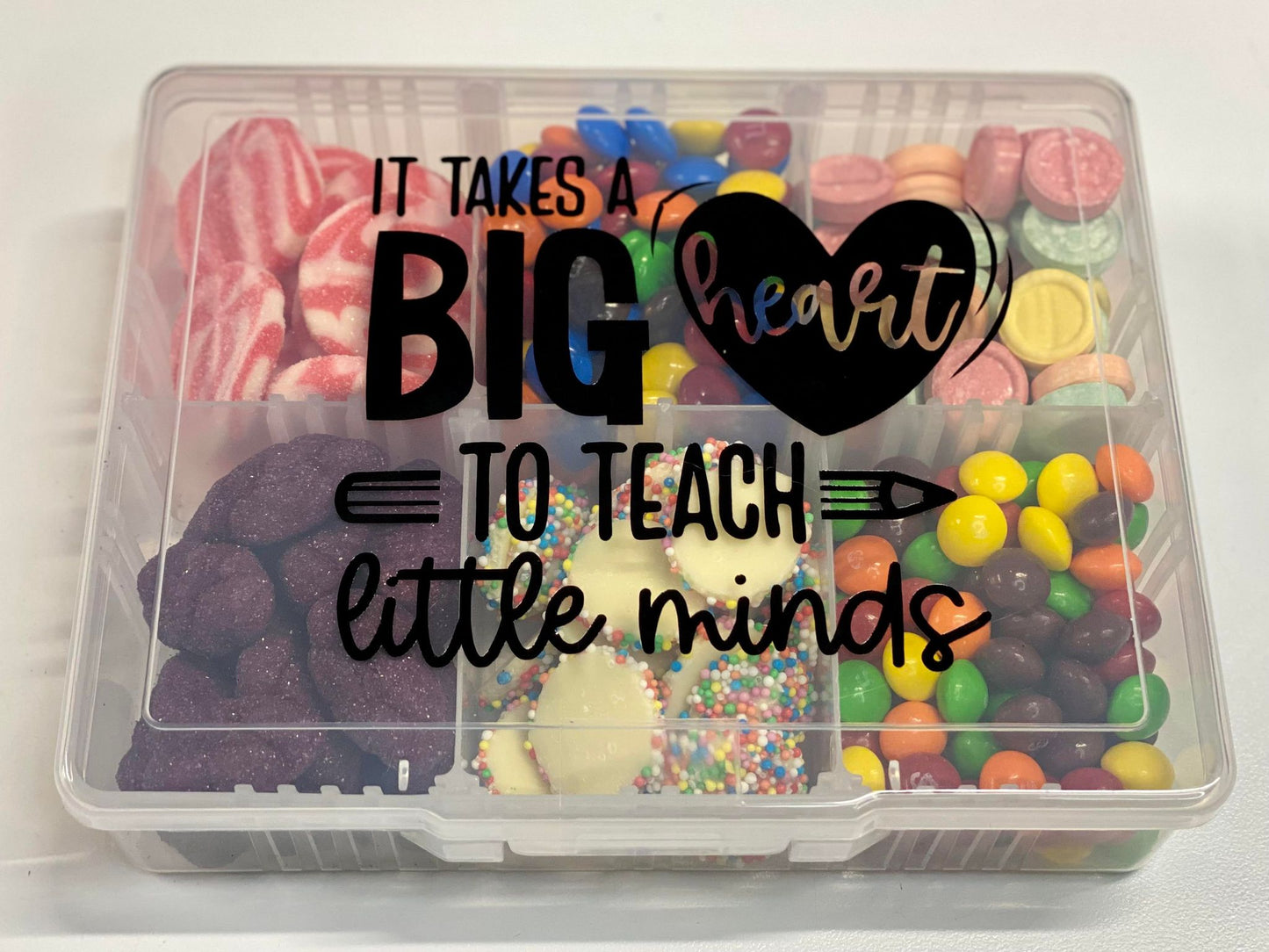 Big heart teacher's bento