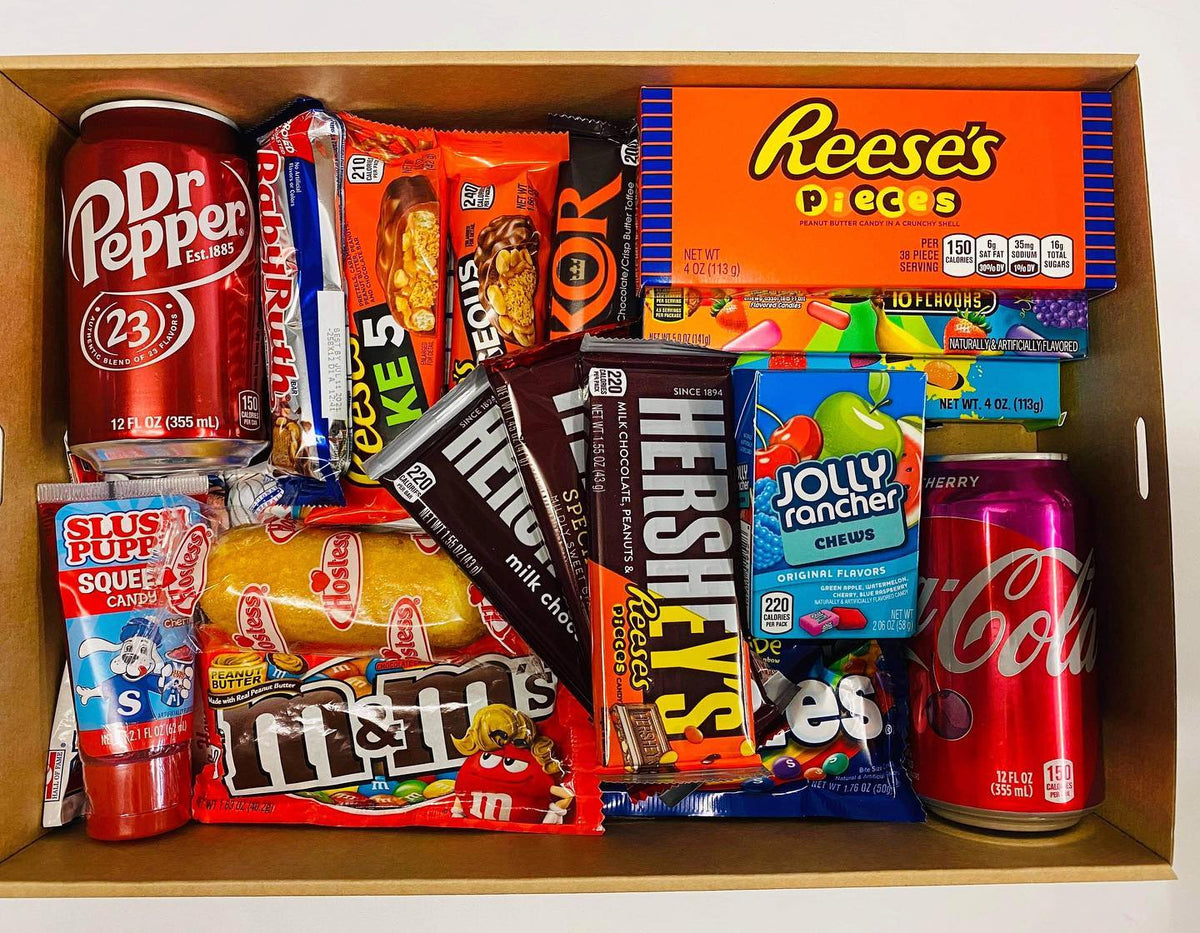 America Boxes Custom American Box – Sweet Temptations Candy Bar