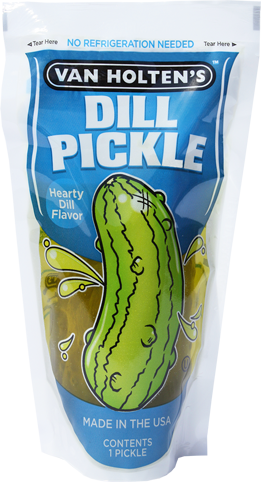 Hearty Dill Pickle-In-A-Pouch