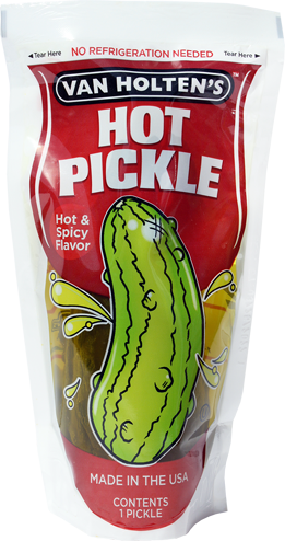 Hot and Spicy Pickle-In-A-Pouch
