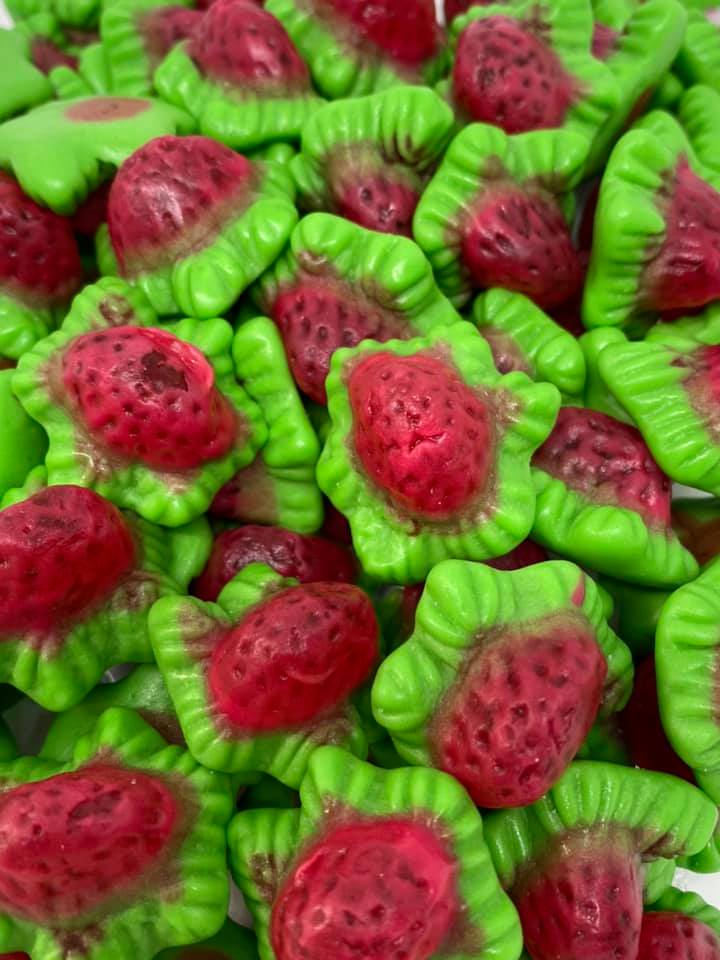 Jelly Filled Strawberries