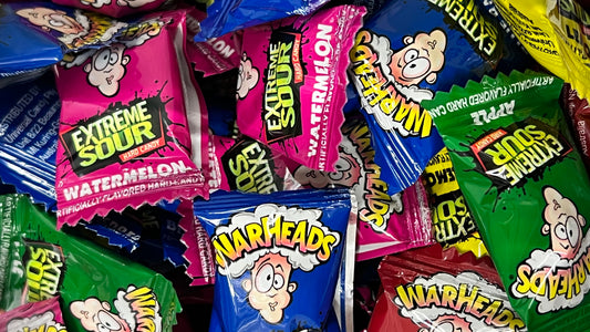 WarHeads Extreme Sour Hard Candy Bag Of 25