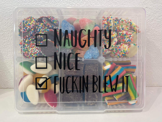 Naughty/nice 6 bento box