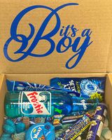 BLUE - GENDER REVEAL BOX